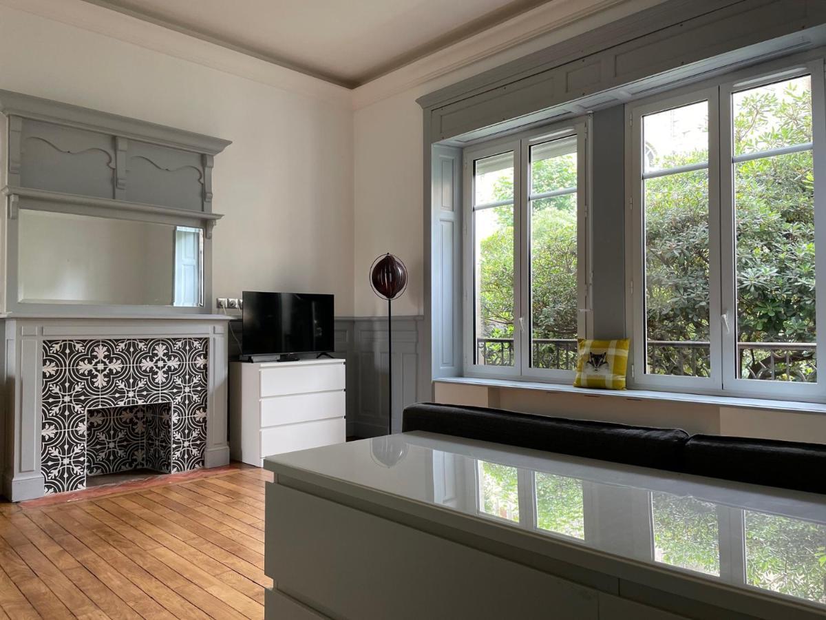 Ferienwohnung Charmant T1 Hypercentre 100M Grand Plage Biarritz Exterior foto